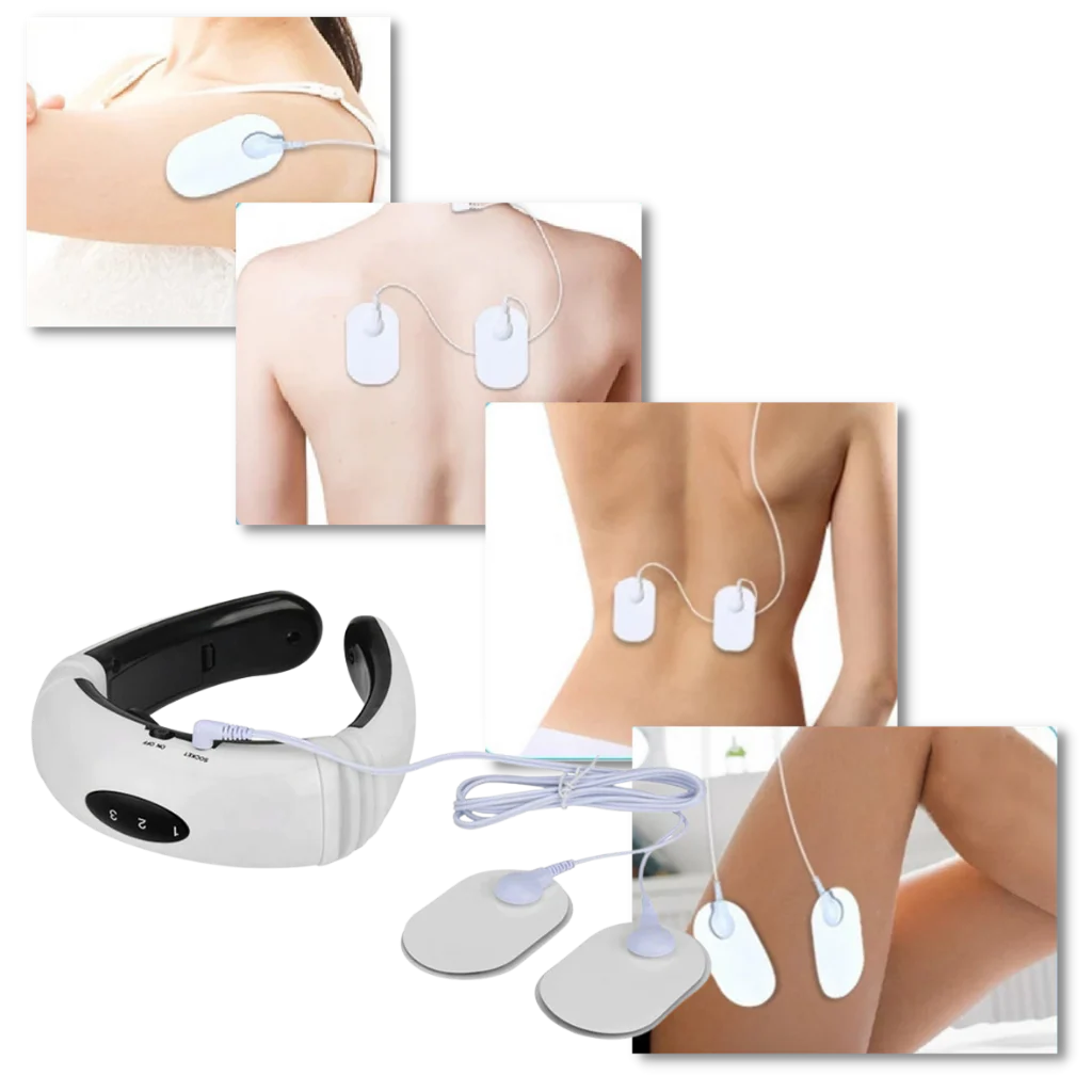 Masseur de cervical à traction circulaire avec chauffage infrarouge – Image 5