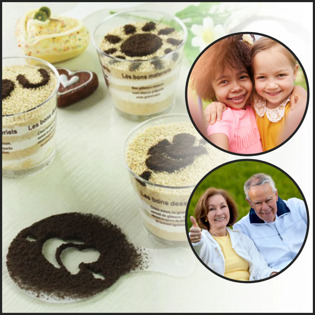 Pochoirs à café (16 pièces) – Image 8