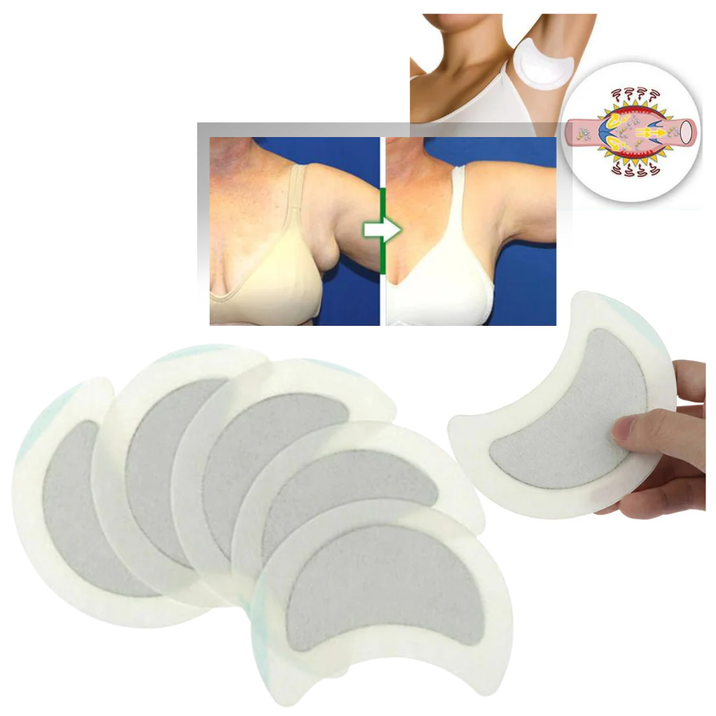 5 Patchs lymphatiques à base de plantes anti-transpiration – Image 2