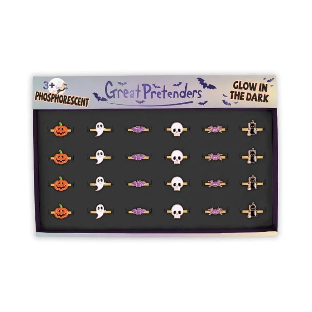 Bague toupie Halloween Glow in the Dark (1 pièce aléatoire) – Image 4