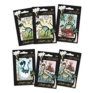 Grand tatouage dinosaure (1 pièce aléatoire)