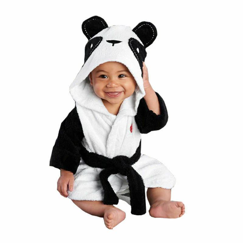 PEIGNOIR/ROBE DE CHAMBRE POLAIRE ENFANT ANIMAUX – Image 7