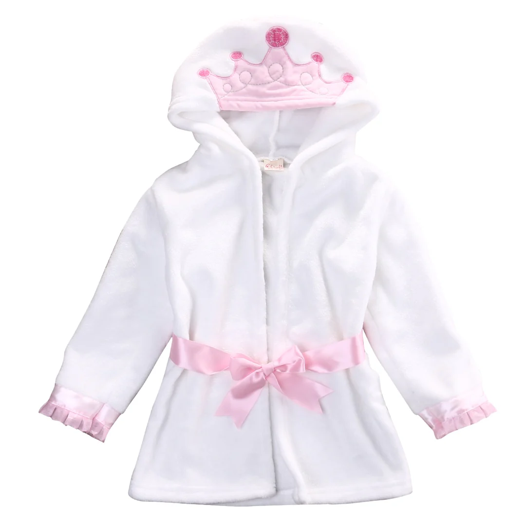 PEIGNOIR/ROBE DE CHAMBRE POLAIRE ENFANT ANIMAUX – Image 8