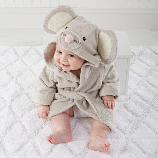PEIGNOIR BAIN BÉBÉ ANIMAUX – Image 4