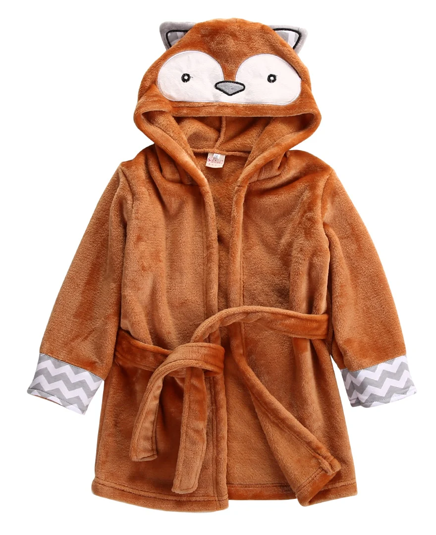 PEIGNOIR/ROBE DE CHAMBRE POLAIRE ENFANT ANIMAUX – Image 9