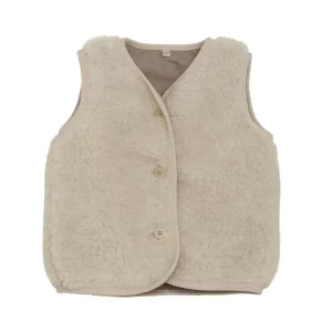 Gilet en laine sans manches