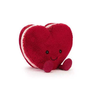Amuseables Arlette Heart Macaron (red)