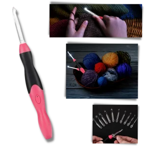 Ensemble de crochets ergonomiques à LED