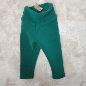 Legging 100% laine Mérinos VERT ANTIQUE – Humbird