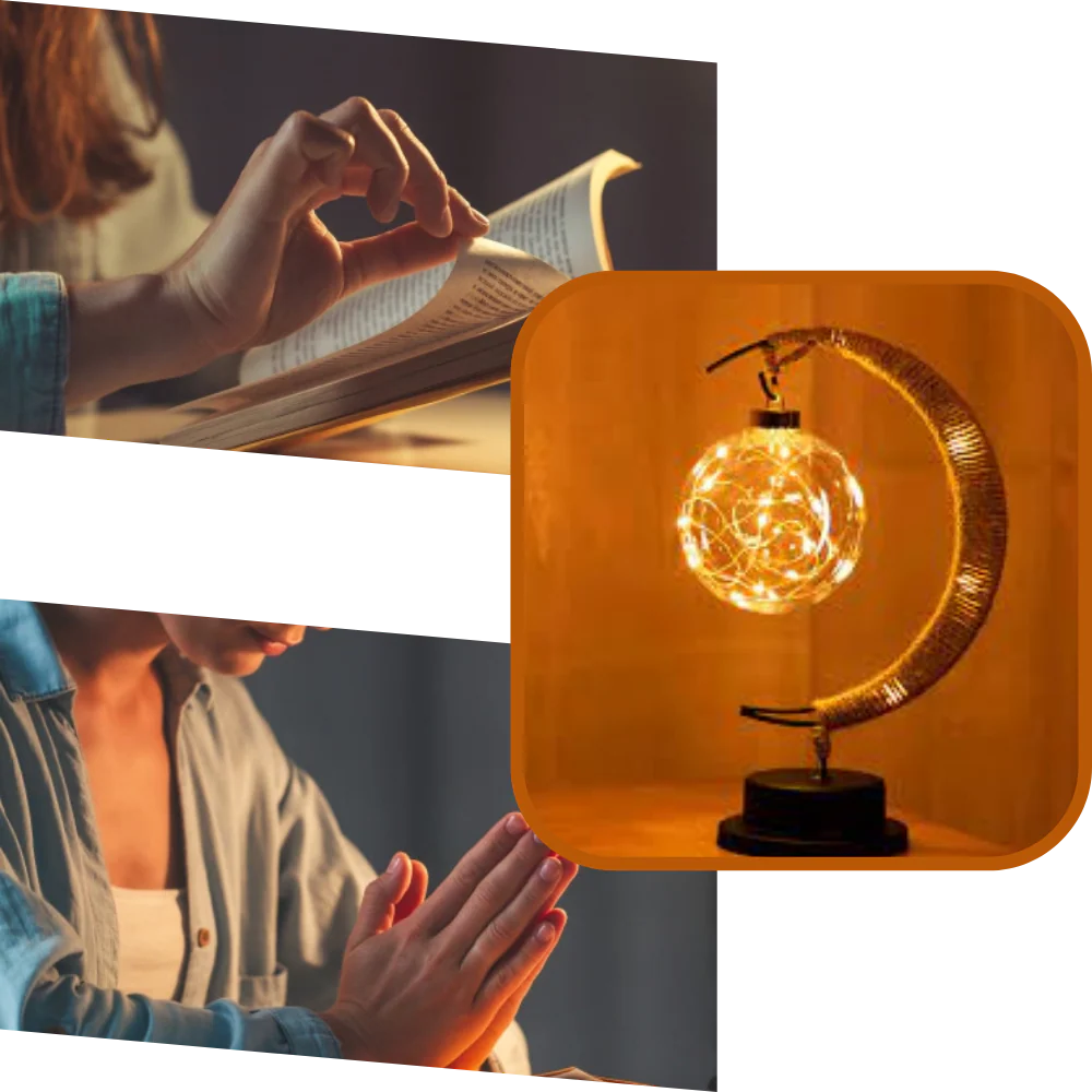 Lampe led "Lune" enchantée – Image 8