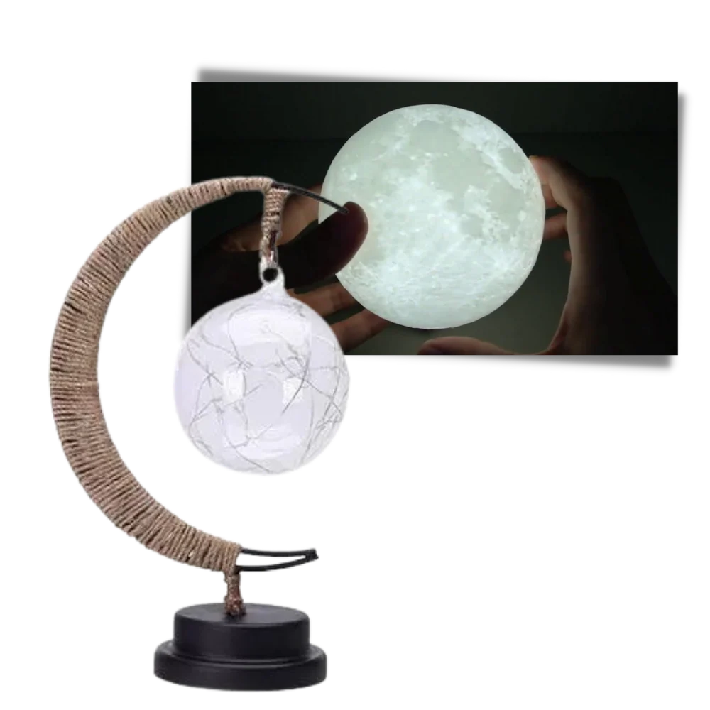 Lampe led "Lune" enchantée – Image 7