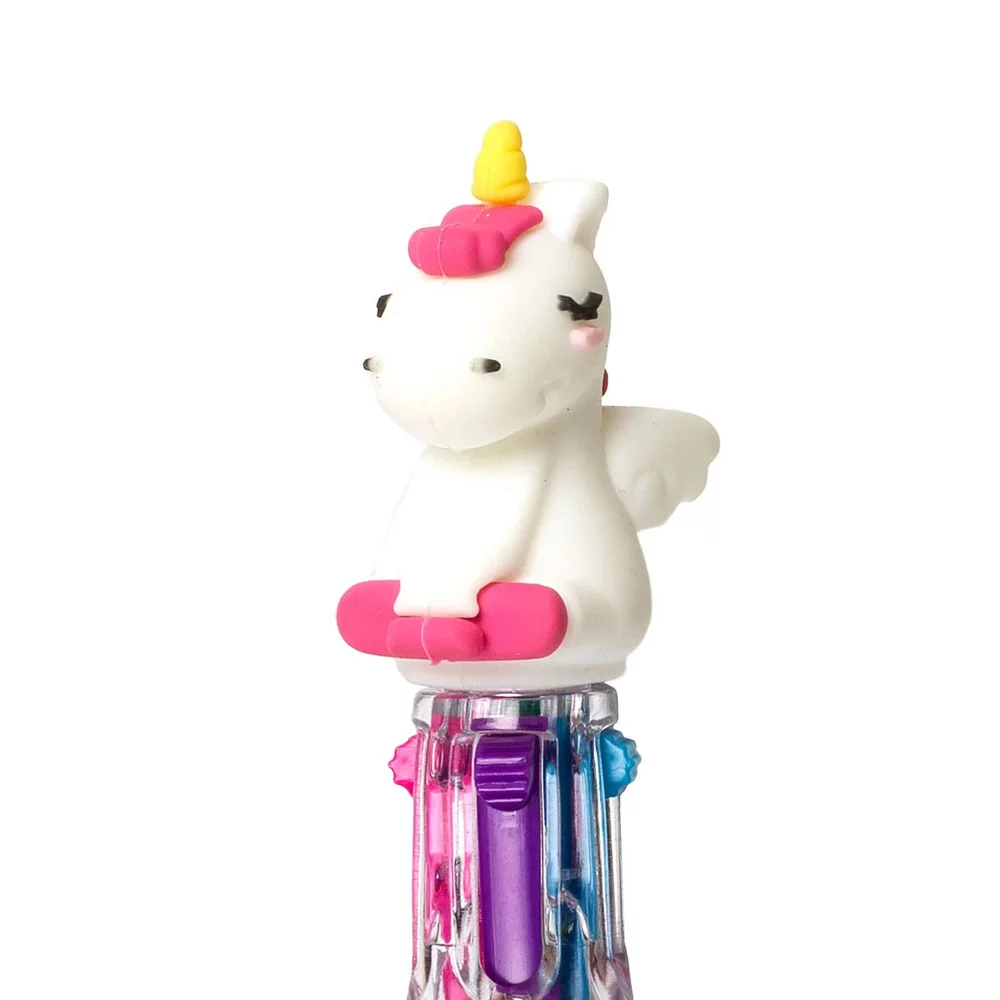 Mini stylo à bille 4 couleurs Unicorn – Image 4