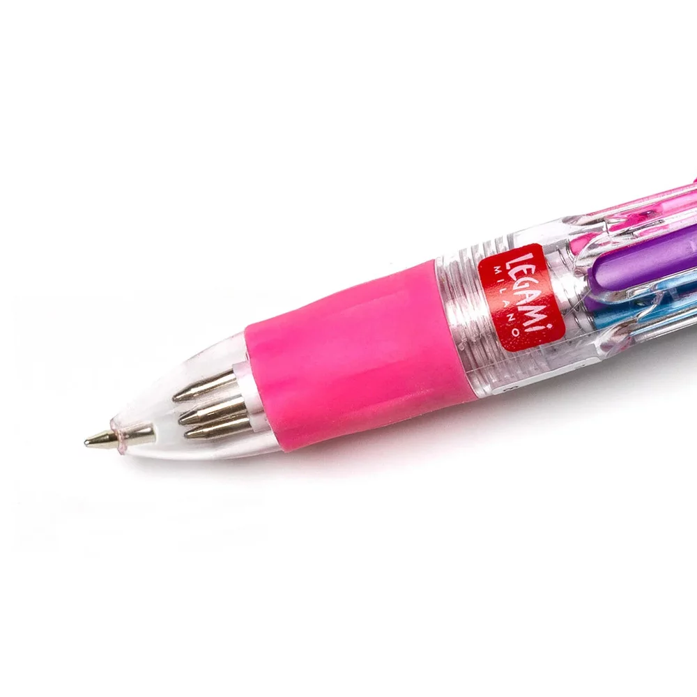 Mini stylo à bille 4 couleurs Unicorn – Image 3