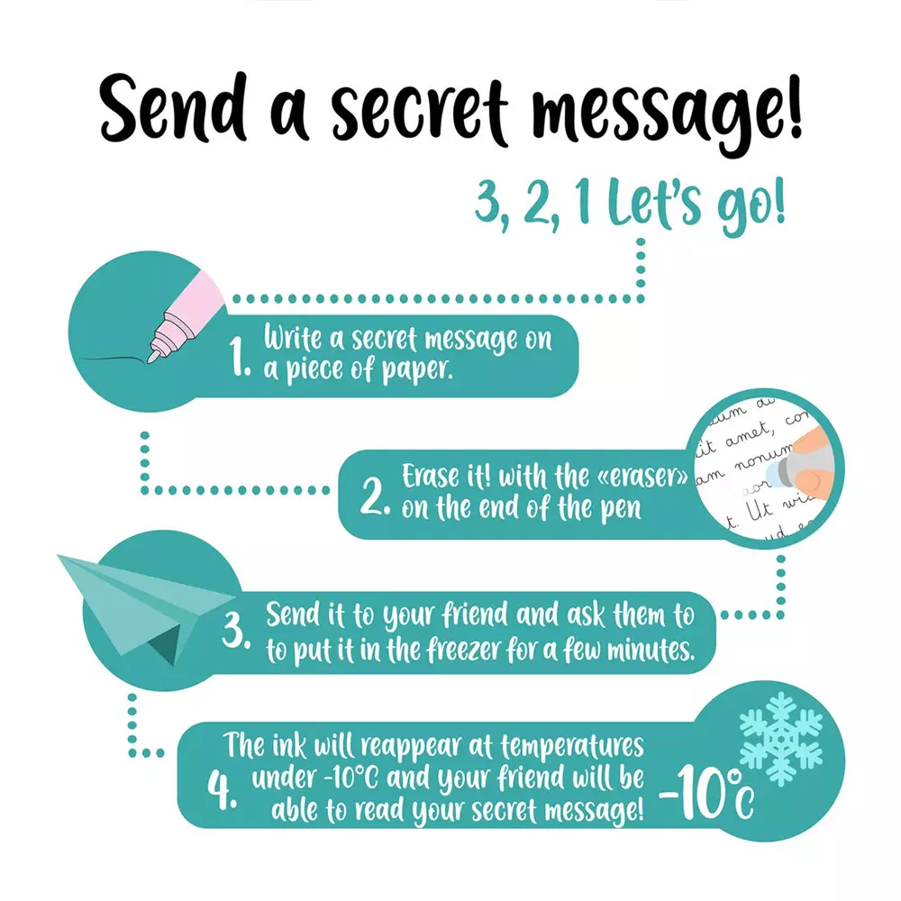 Stylo à encre gel effacable Panda – Image 4