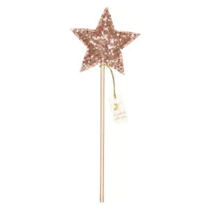 Baguette magique sequins rose