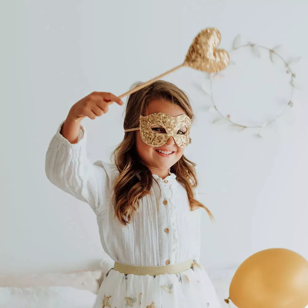 Masque sequins or – Image 3