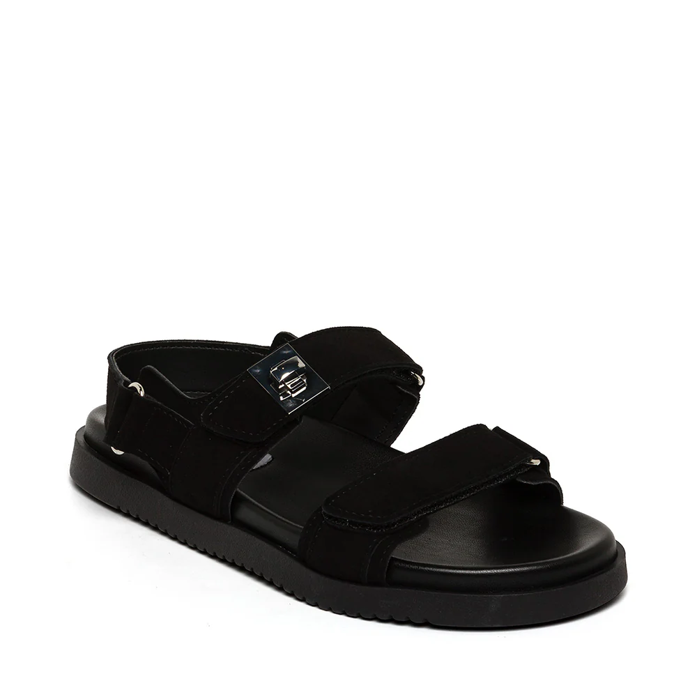 Mona-E Sandal BLACK SUEDE – Image 3