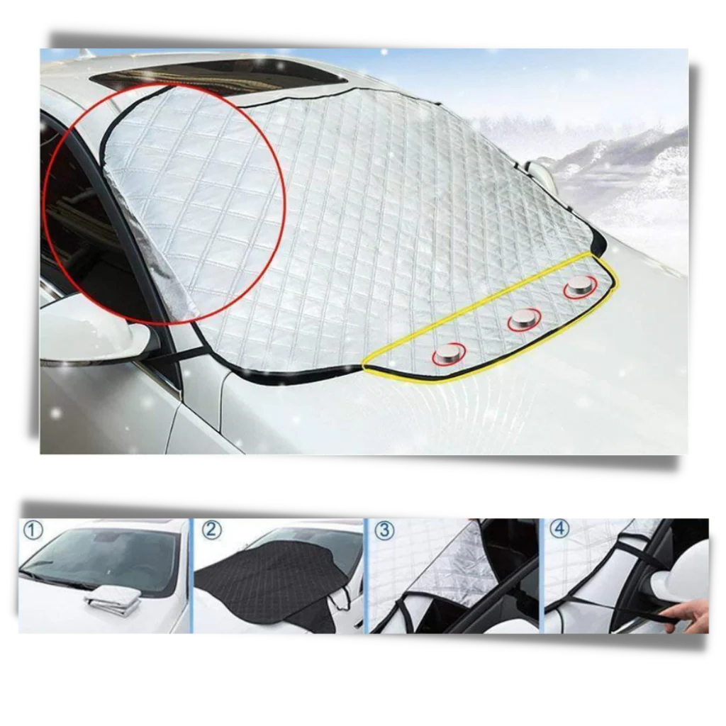 Bâche magnétique pour pare-brise – Image 8