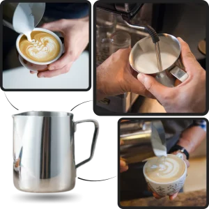 Pichet mousseur de lait en acier inoxydable 100 ml