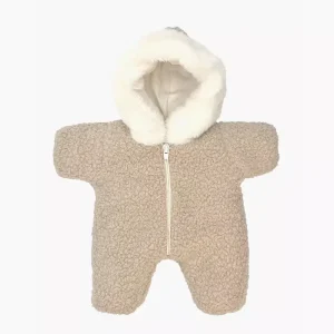 Babies – Combinaison pilote en bouclette beige