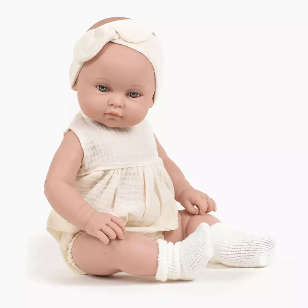 Poupon Yaelle + ensemble Charlotte écru – Image 2