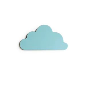 Nuage mural décoratif en bois laqué