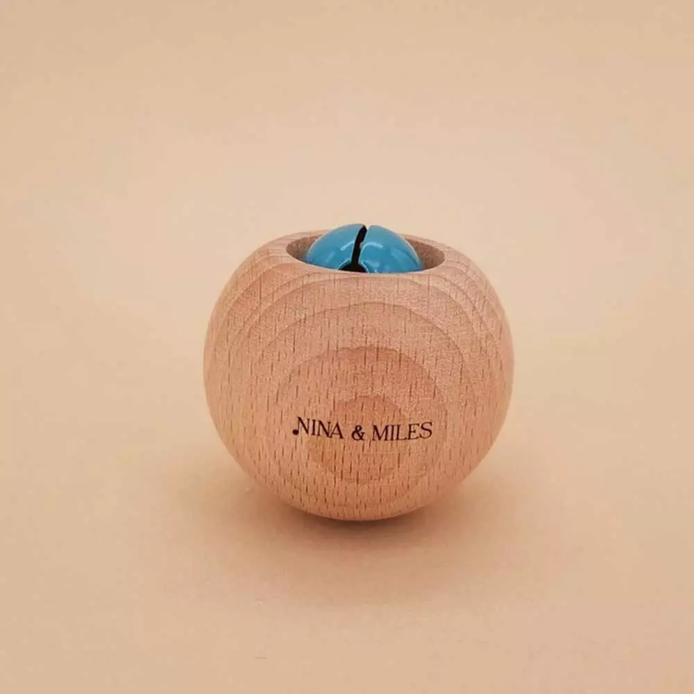 Hochet Jingla Boule bleu turquoise – Image 2