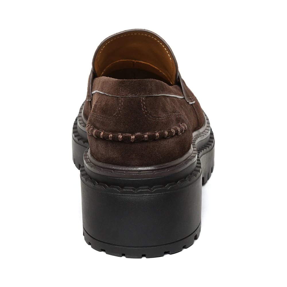 Pursuit Flat Shoe BROWN SUEDE – Image 5