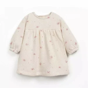 Robe bébé en maille avec imprimé floral