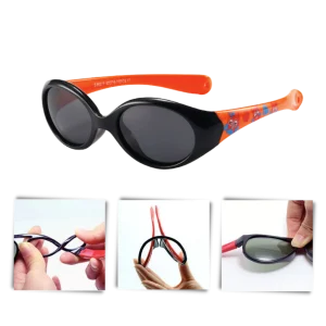 Lunettes de soleil polarisées pour bébé avec sangle de 0 à 3 ans