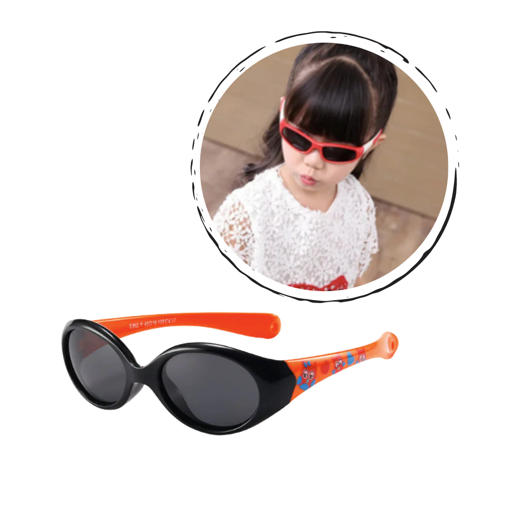 Lunettes de soleil polarisées pour bébé avec sangle de 0 à 3 ans – Image 4