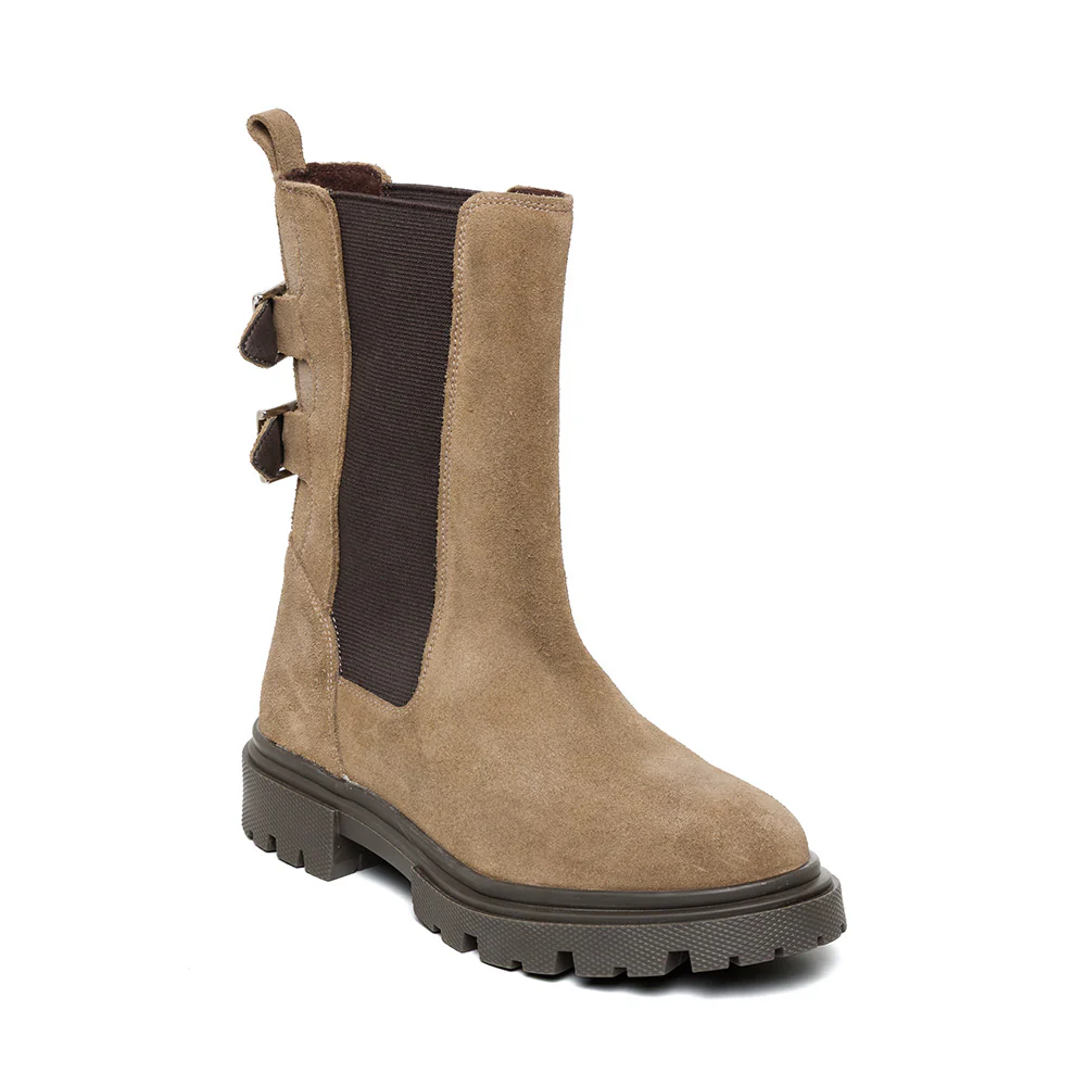Ramy Bootie TAUPE SUEDE – Image 3