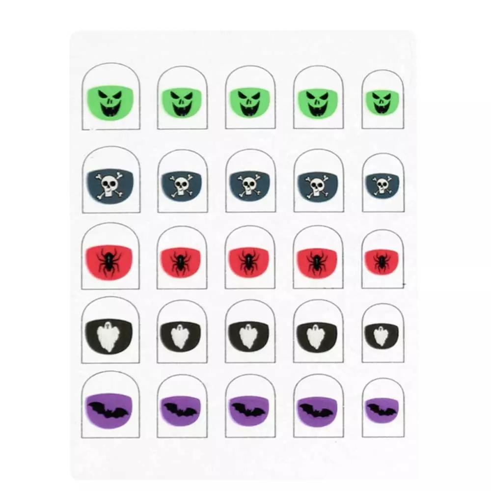 Autocollants à ongles Spooky – Image 4