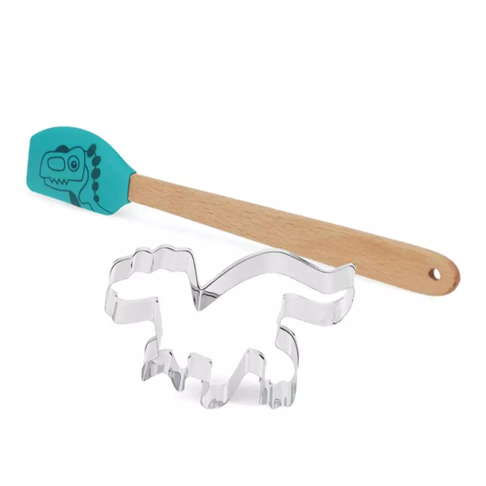 Emporte-pièce + spatule Baby Dinos – Image 4