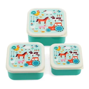 Boîtes à goûter encastrables Farmyard