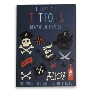 Tatouages éphémères Beware of the Pirates