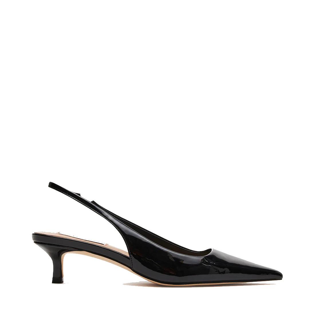 Kari Pump BLACK PATENT – Image 2