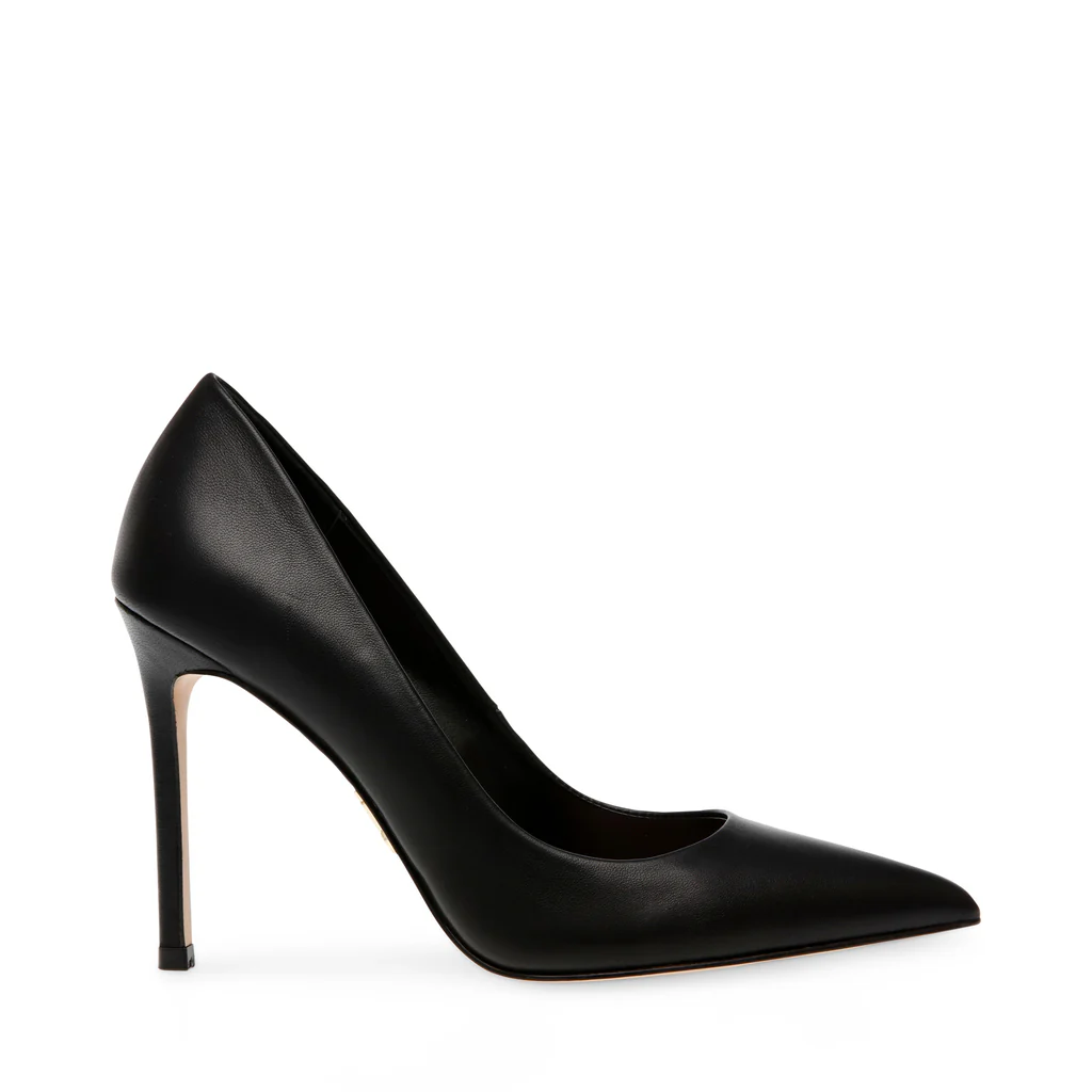 Evelyn-E Pump BLACK LEATHER – Image 2