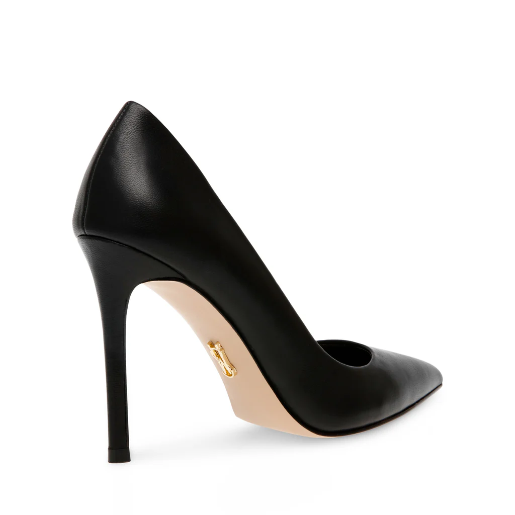 Evelyn-E Pump BLACK LEATHER – Image 6