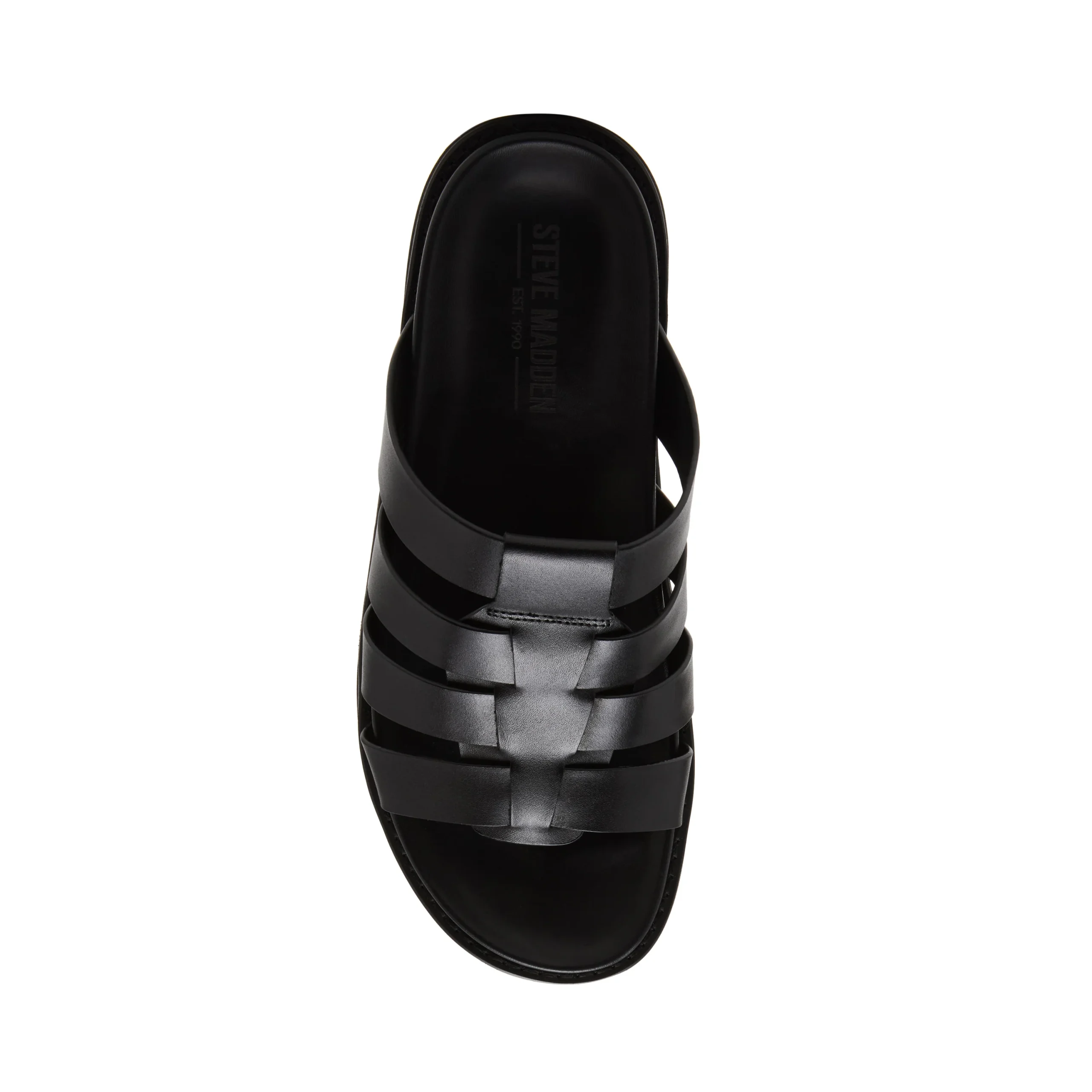 Ankara Sandal BLACK LEATHER – Image 8
