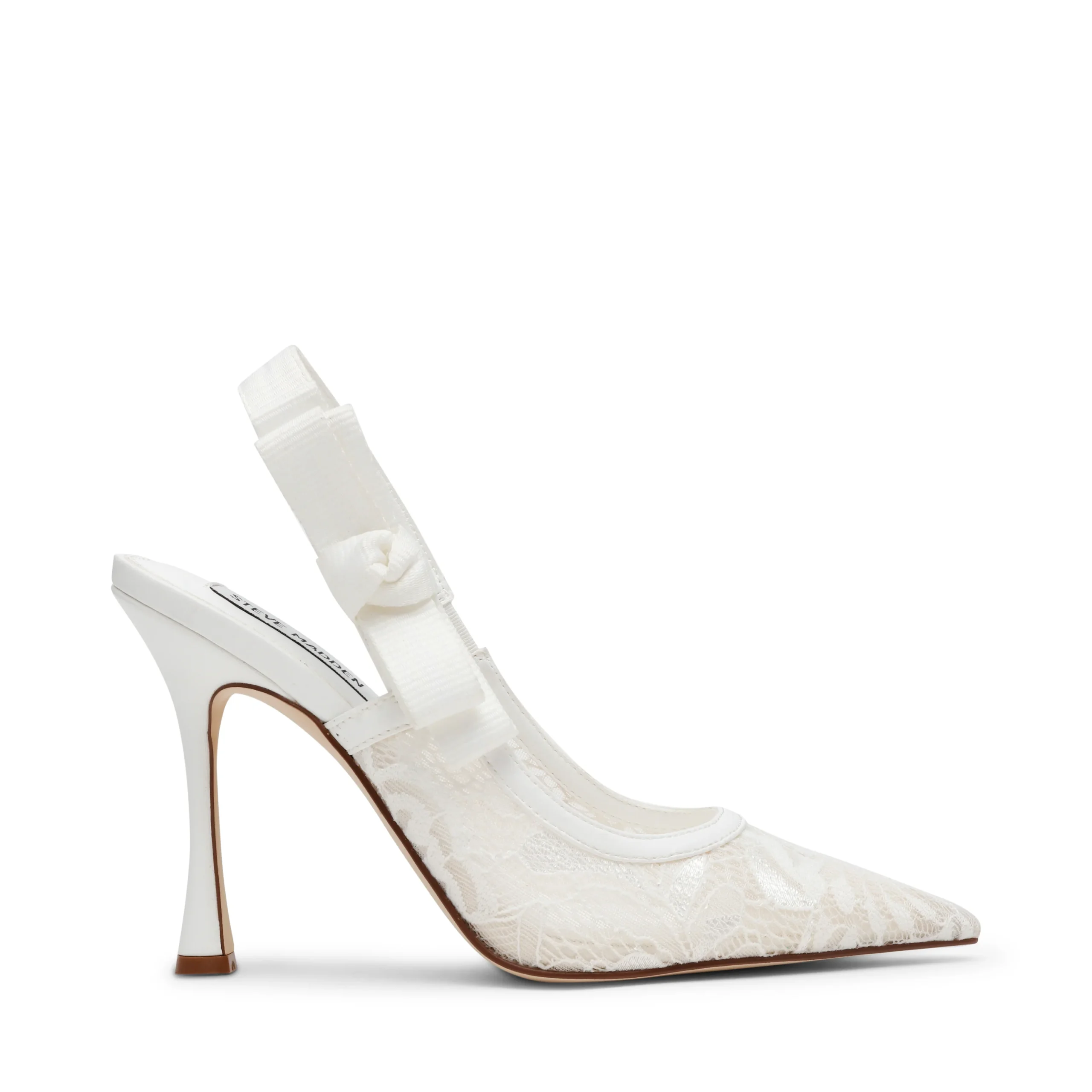 Brylie-L Pump WHT LACE – Image 2