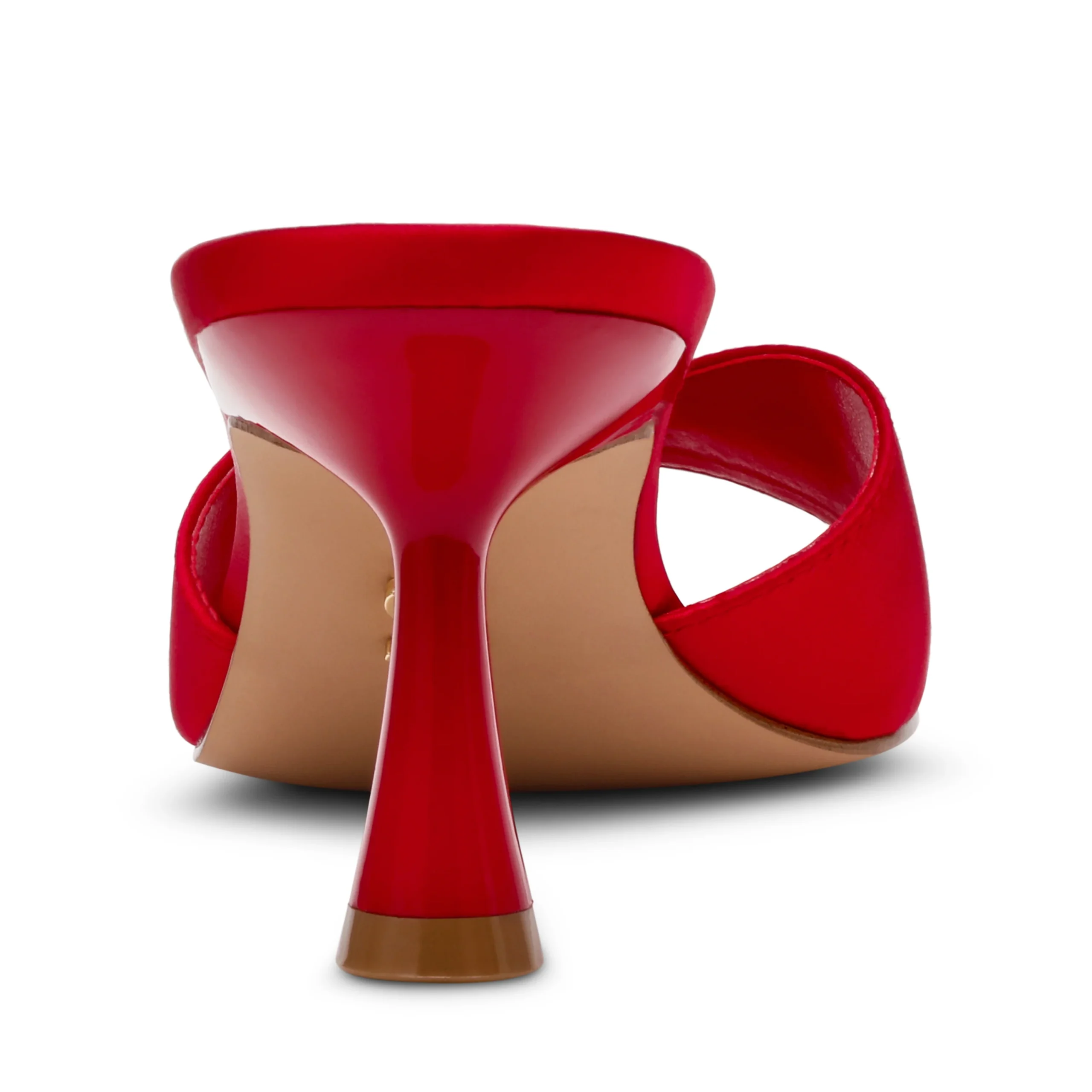 Ivie Mule RED SATIN – Image 5