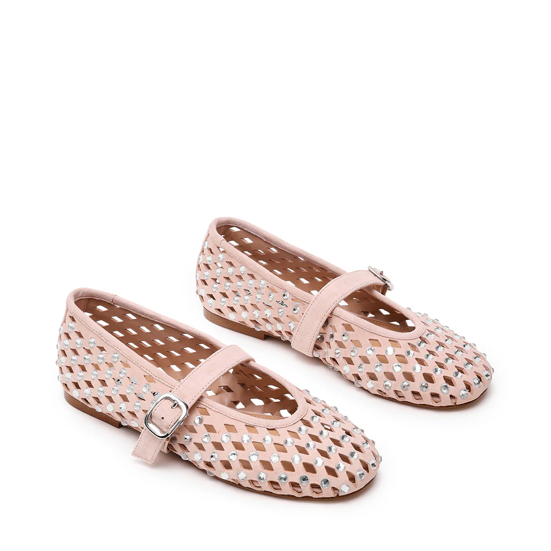 Rerun Flat Shoe BLUSH SUEDE – Image 3