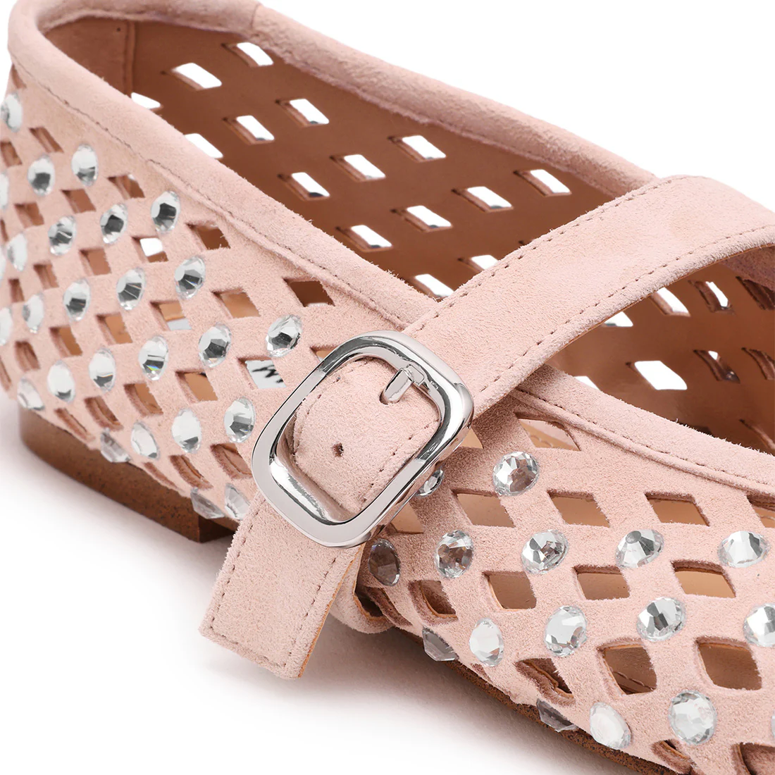 Rerun Flat Shoe BLUSH SUEDE – Image 6