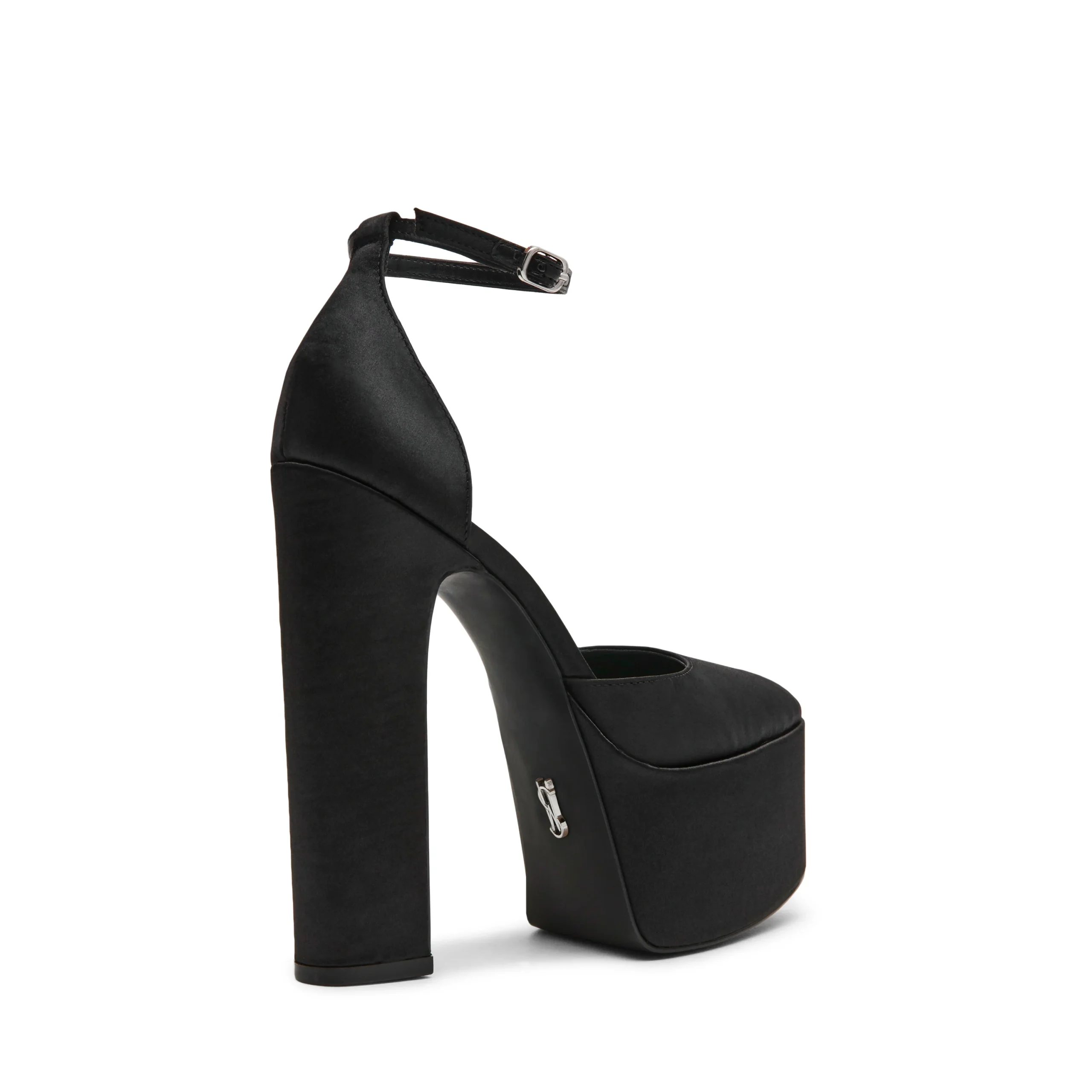 Selestine Pump BLK SATIN – Image 6