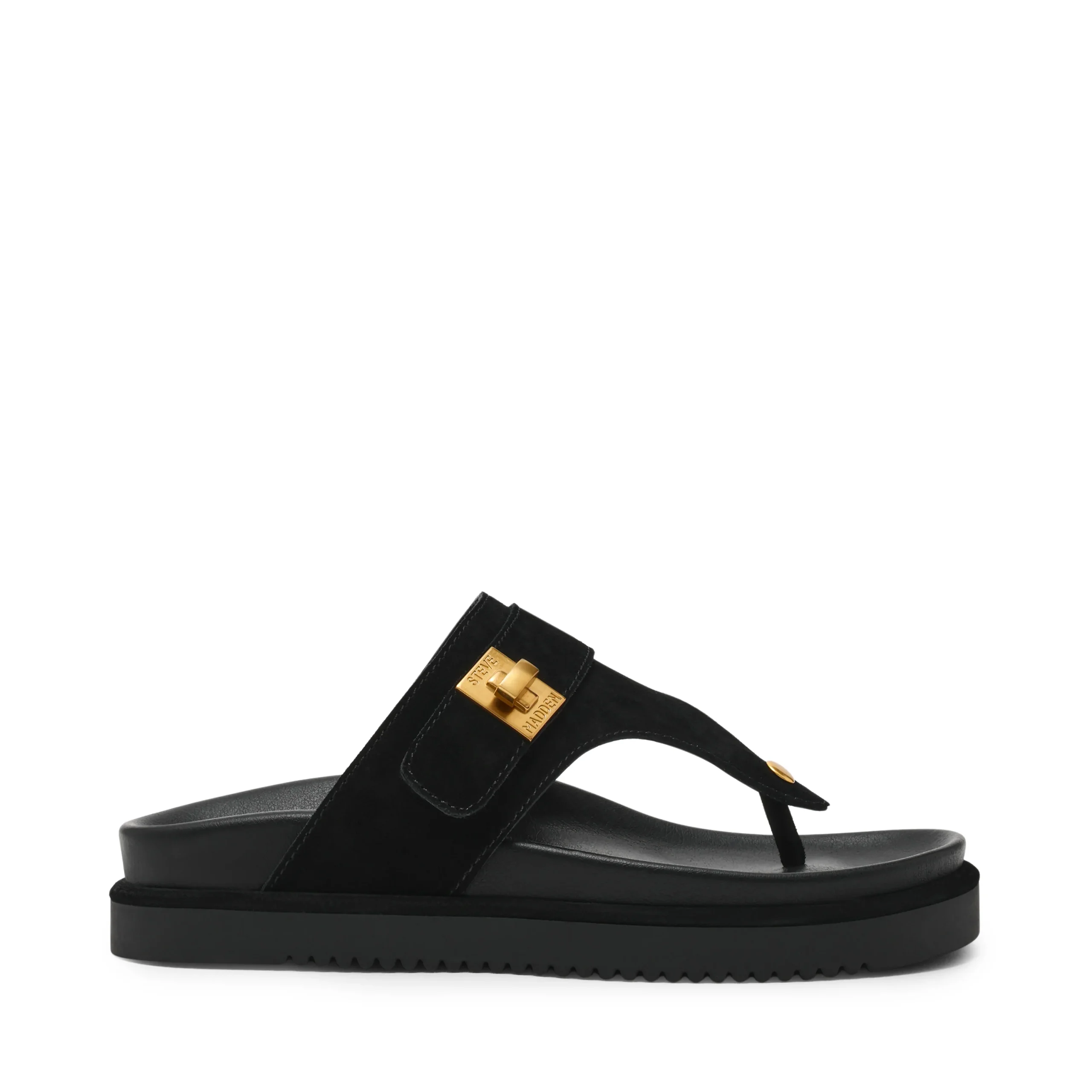 Tuned-IN Sandal BLACK SUEDE – Image 2