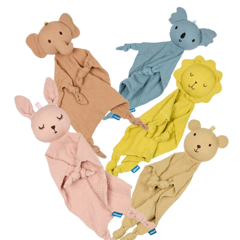 DOUDOU ANIMAL EN GAZE DE COTON – Image 3