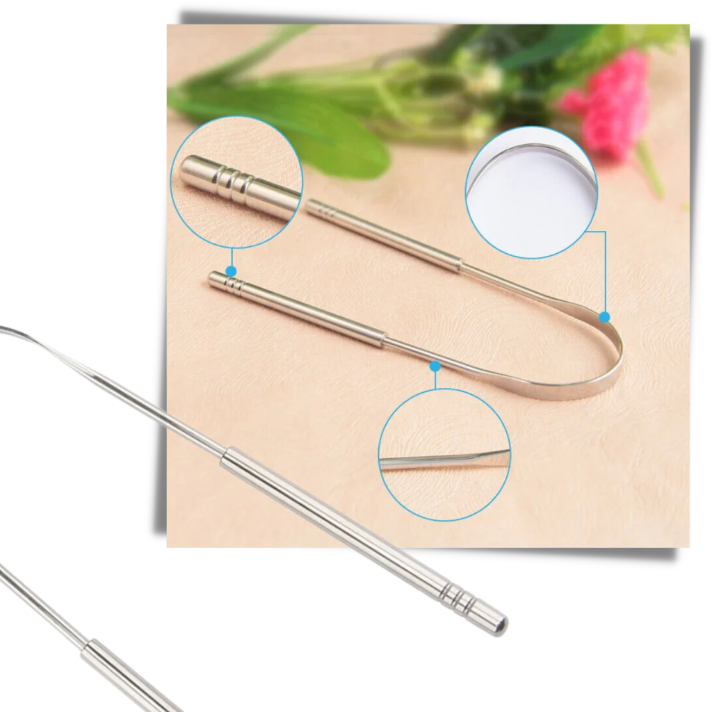 Brosse-langue en acier inoxydable – Image 7