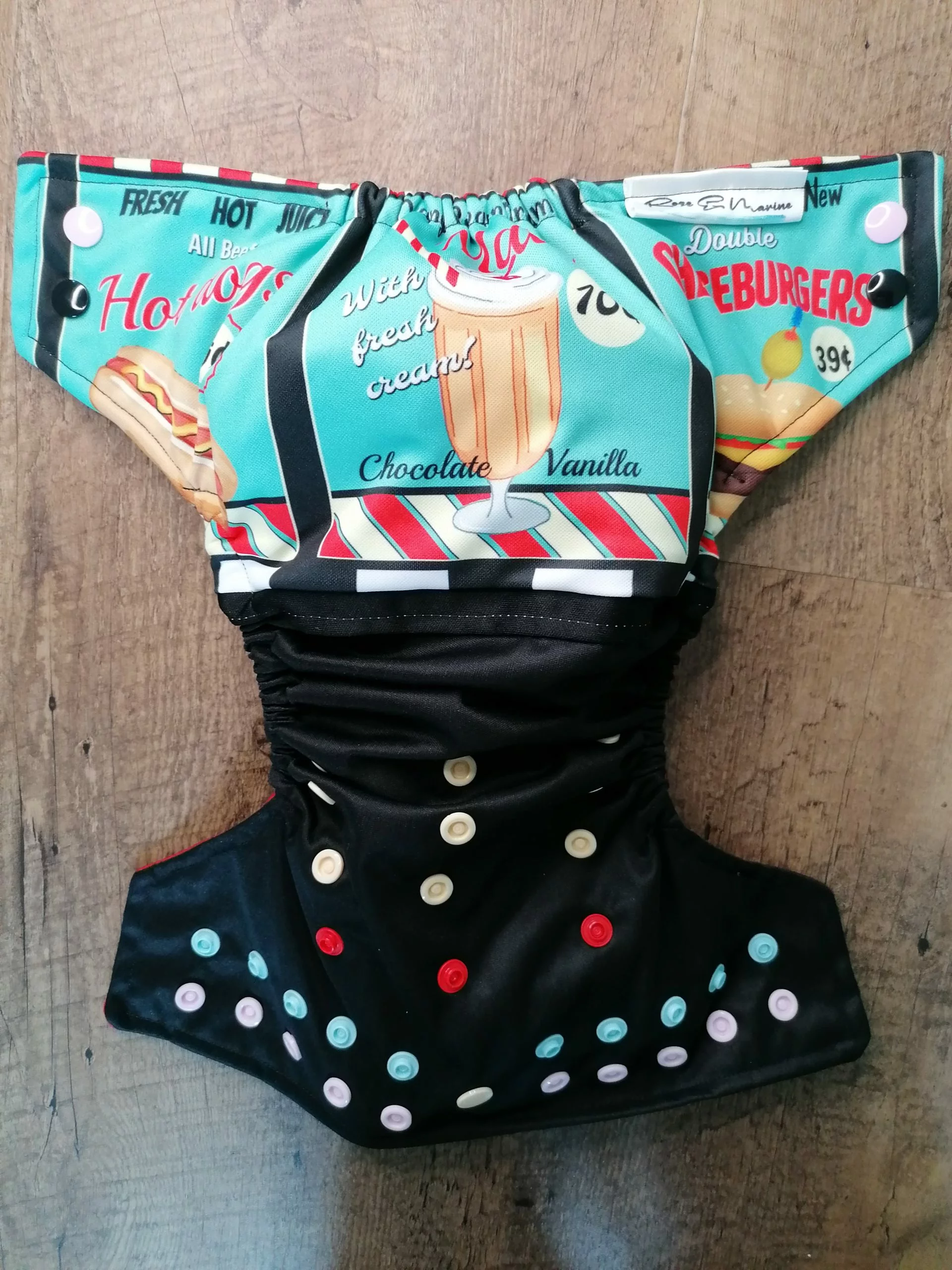 TE1 à poche Milkshake – ROSE & MARINE