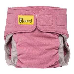 TE3 (tout-en-trois) à velcros VIOLET LILAS – Bloomi